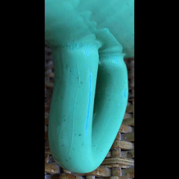 3 Small Cups and Pitcher Green Speckled - Picture 12 of 12